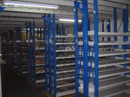 ইন্ডাস্ট্রিয়াল স্টোরেজ জন্য মসৃণ পৃষ্ঠ Mezzanine Racking সিস্টেম