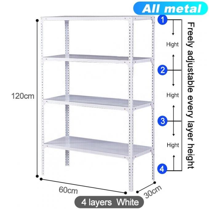 স্লট এঙ্গেল লাইট ডিউটি বোল্টলেস রিভট শেল্ফিং আয়রন এঙ্গেল স্টিল র্যাক 0