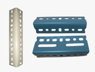 স্লট এঙ্গেল লাইট ডিউটি বোল্টলেস রিভট শেল্ফিং আয়রন এঙ্গেল স্টিল র্যাক 2